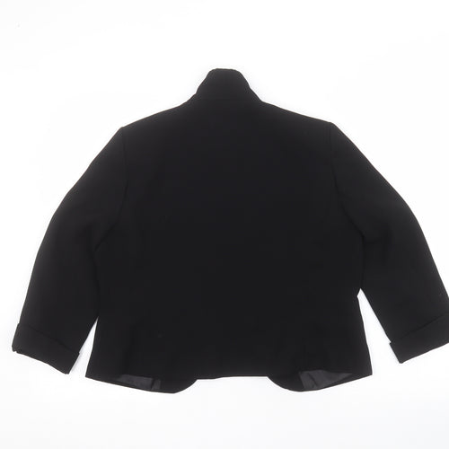 Papaya Womens Black   Jacket  Size 14