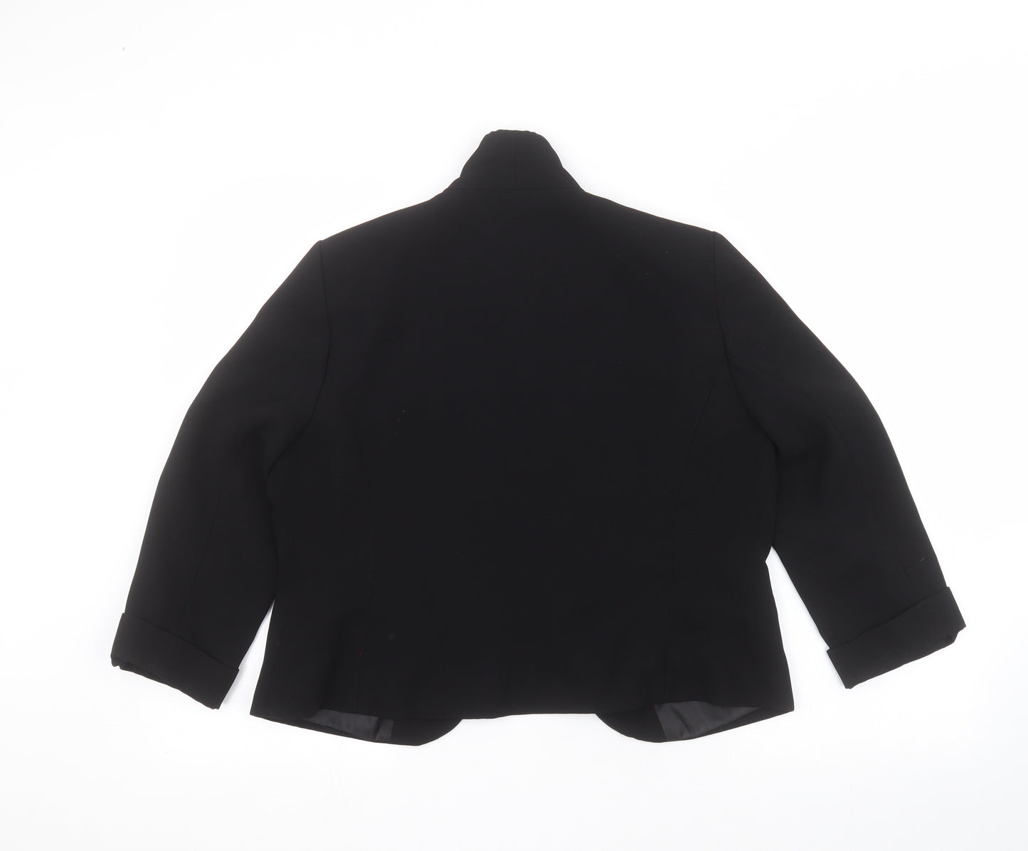 Papaya Womens Black   Jacket  Size 14