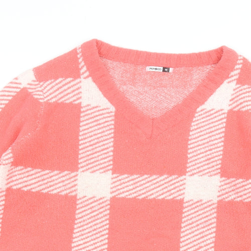 PEP&co Womens Orange   Pullover Jumper Size M