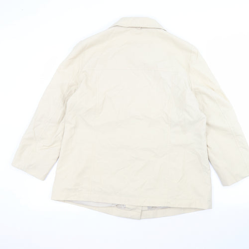 Classic Womens Beige   Jacket  Size 14
