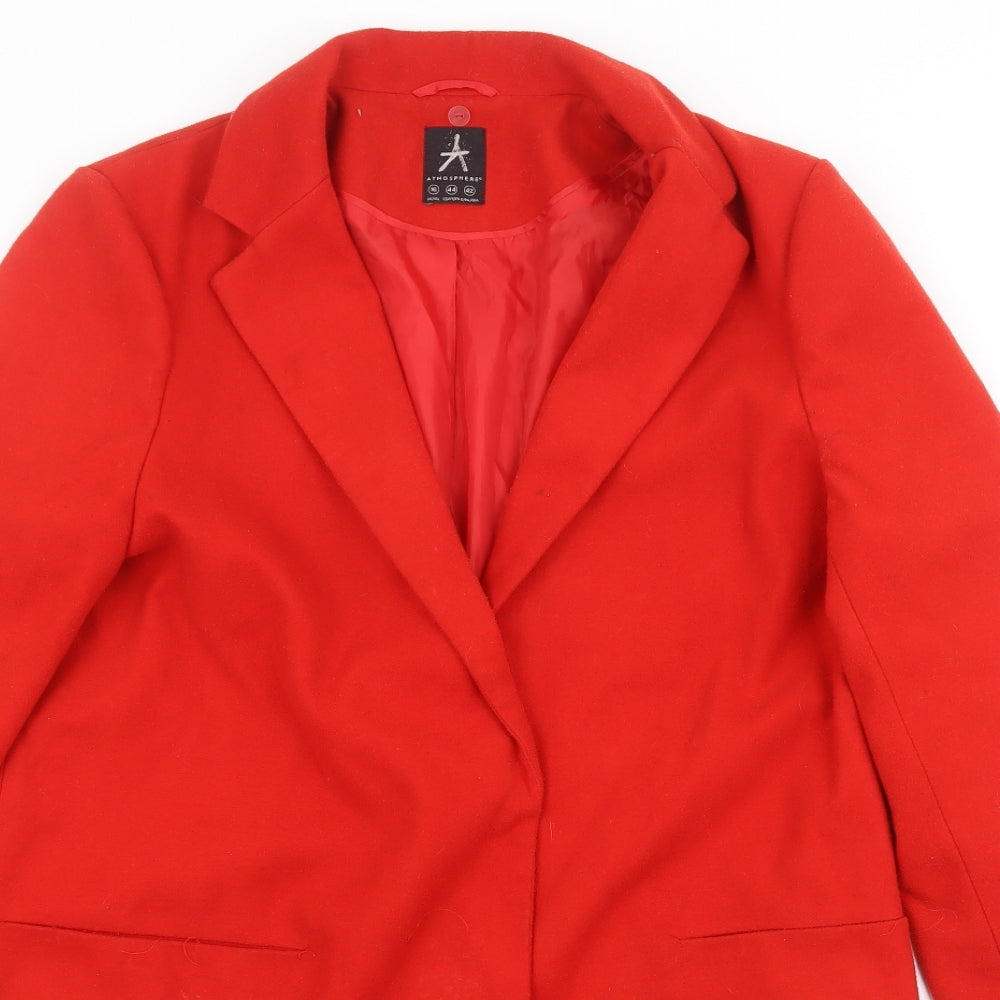 Atmosphere Womens Red   Jacket  Size 16