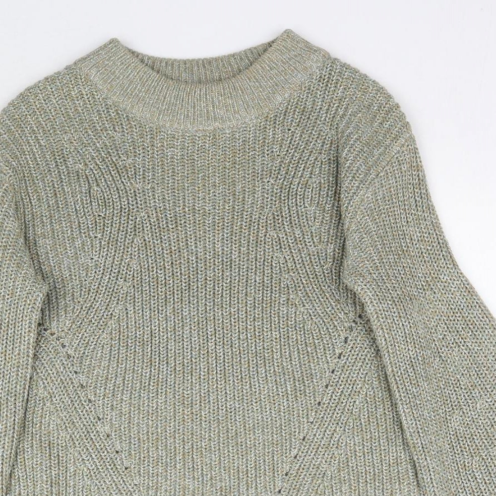 H&M Womens Grey  Knit Pullover Jumper Size XL