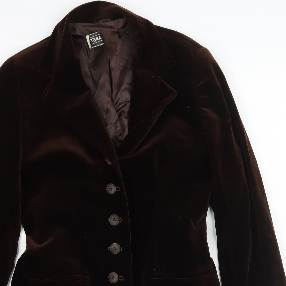 Planet Womens Brown   Overcoat Coat Size 10