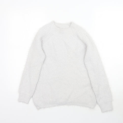 Primark Womens Grey  Knit Pullover Jumper Size S