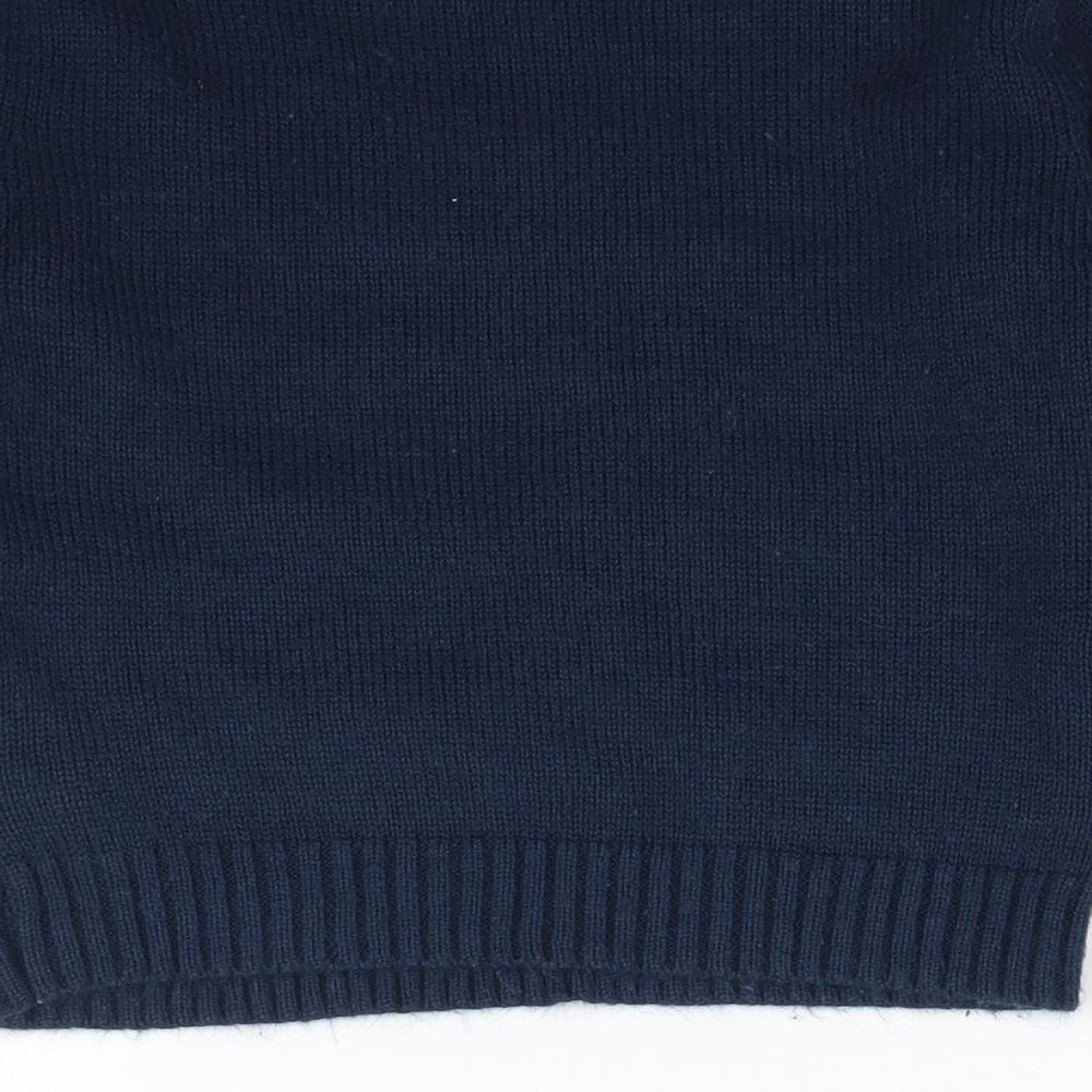 Urban Rascals Boys Blue  Knit Pullover Jumper Size 5 Years  - Christmas