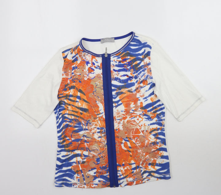 Kapalua Womens Multicoloured Basic T-Shirt Size 12