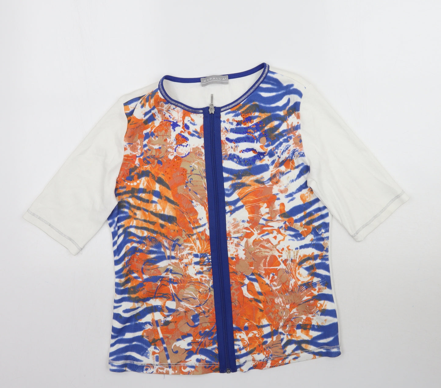 Kapalua Womens Multicoloured   Basic T-Shirt Size 12