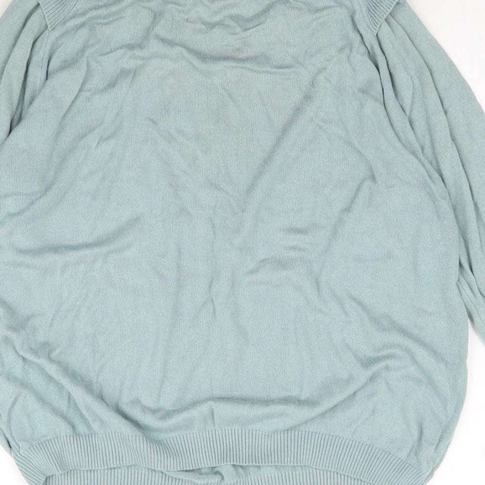 George Womens Blue  Knit Pullover Jumper Size 16