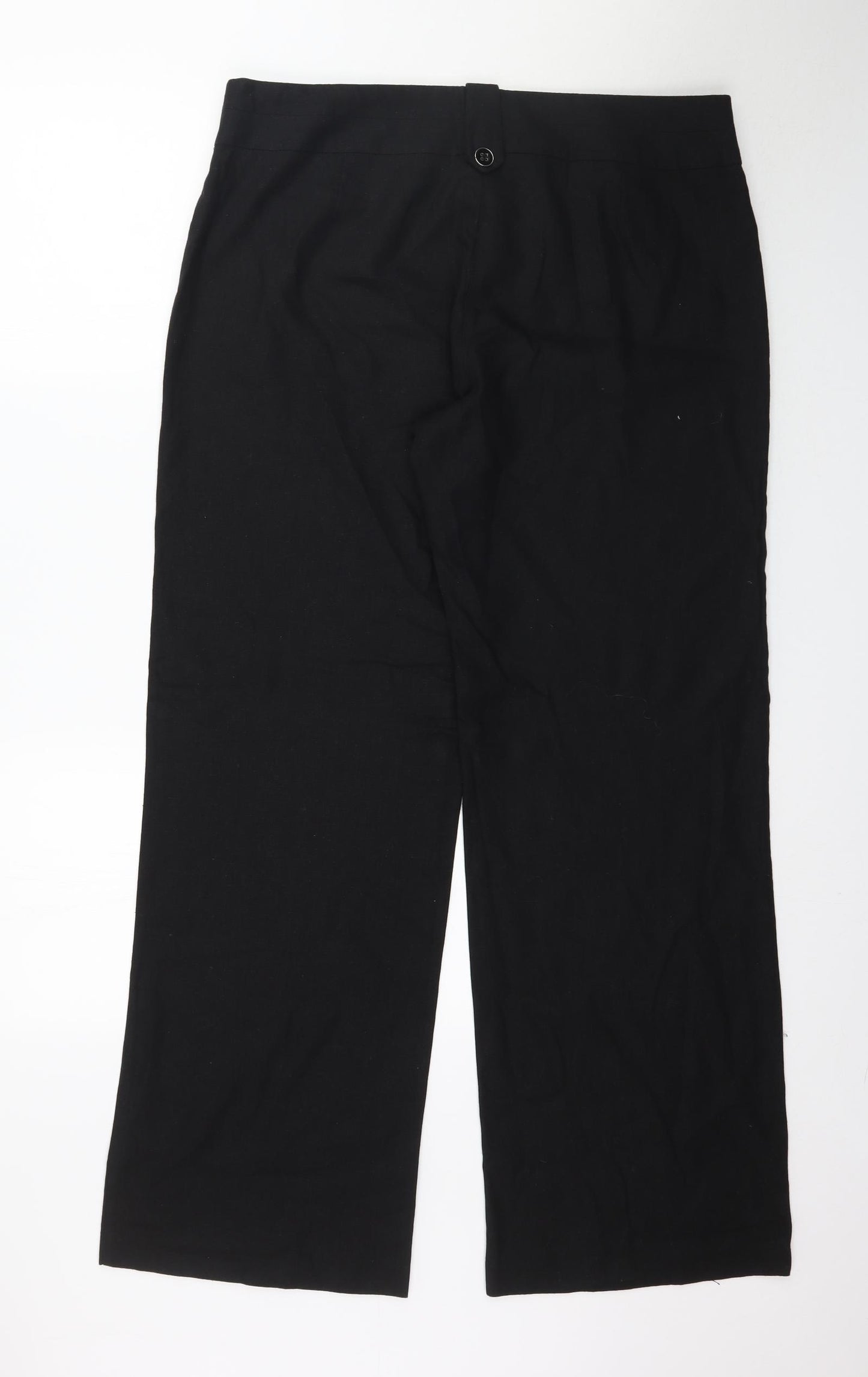 George Womens Black   Trousers  Size 16 L33 in