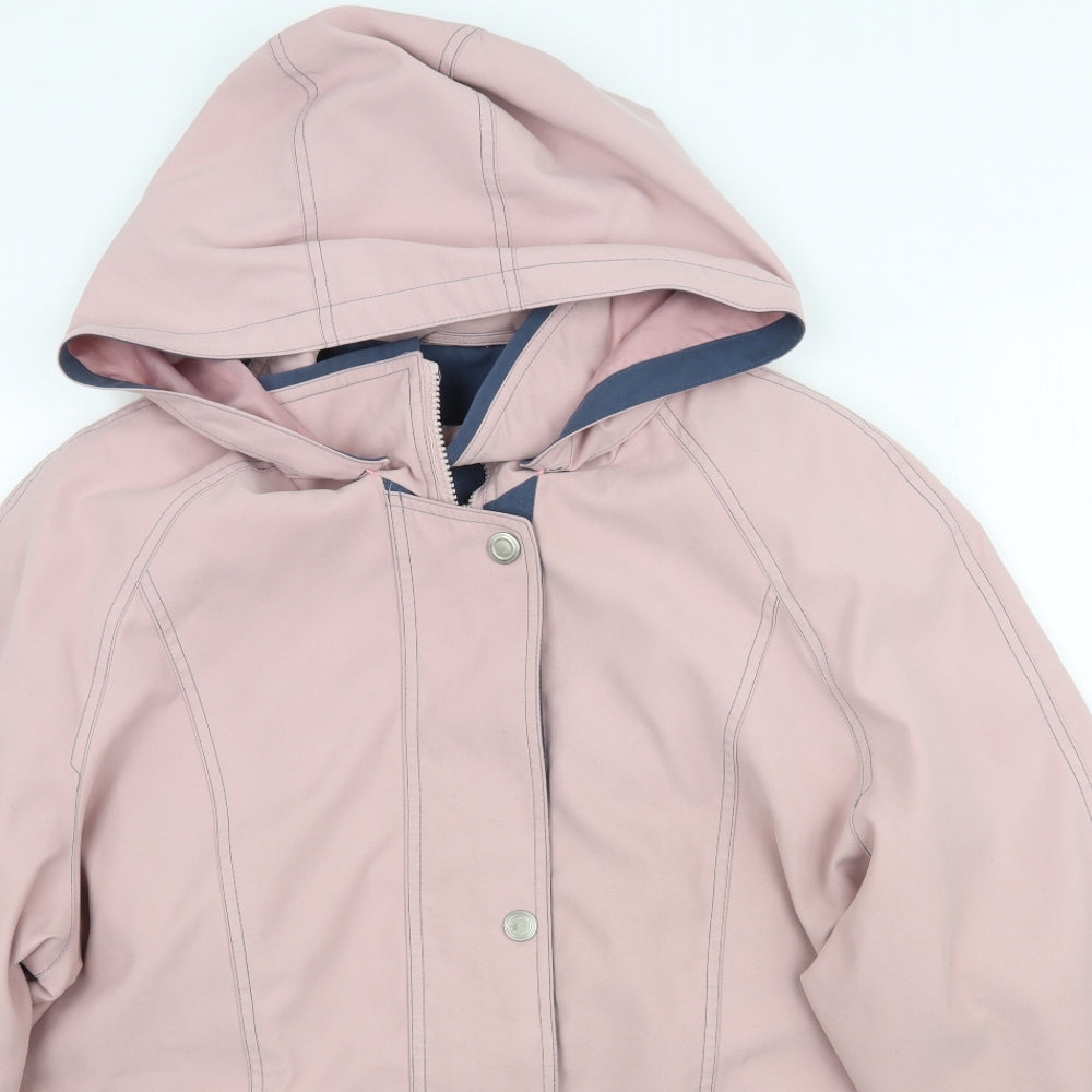 Preworn Womens Pink   Jacket Coat Size 18