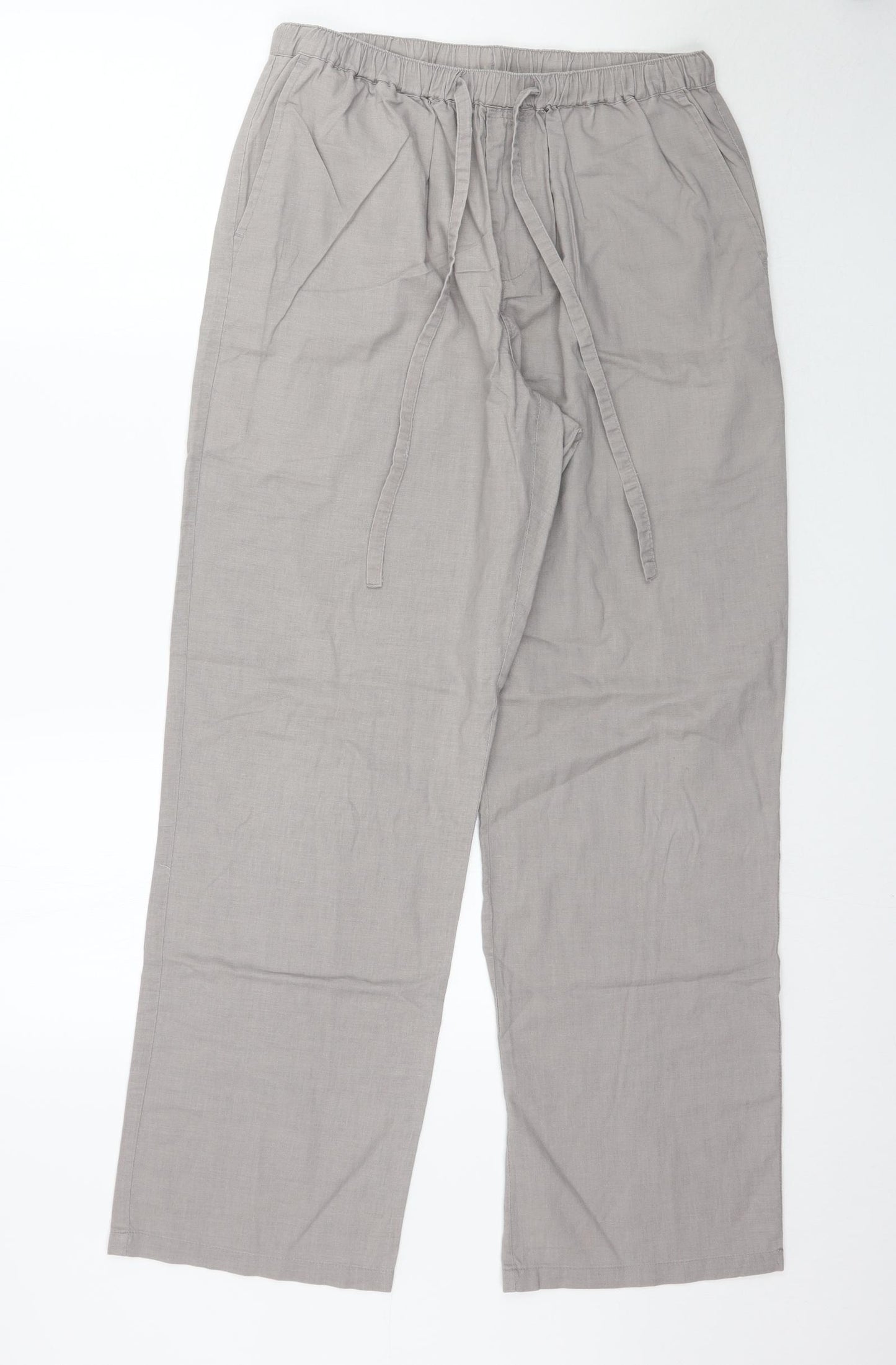 Preworn Womens Grey   Trousers  Size L L30 in