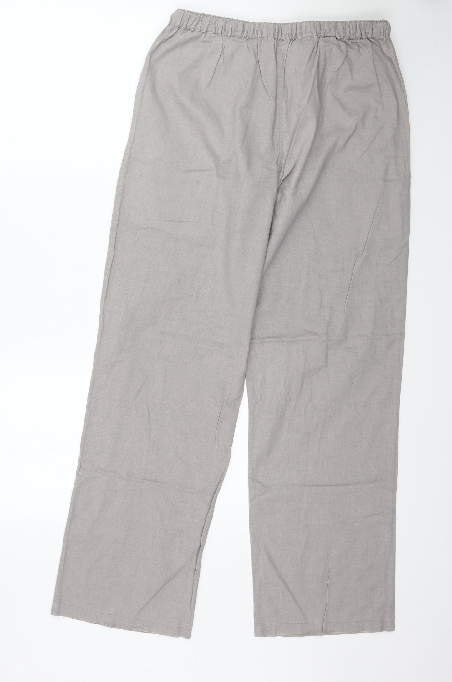 Preworn Womens Grey   Trousers  Size L L30 in
