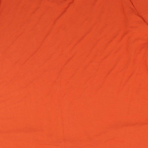 Bonmarché Womens Orange   Basic T-Shirt Size 16