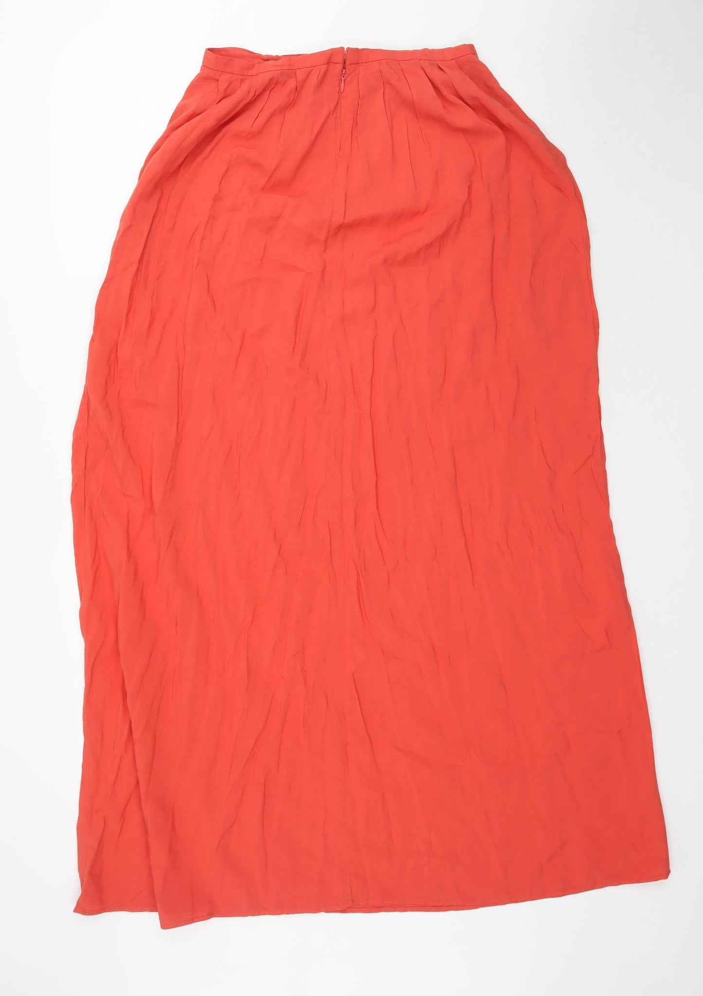 New Look Womens Orange   A-Line Skirt Size 8