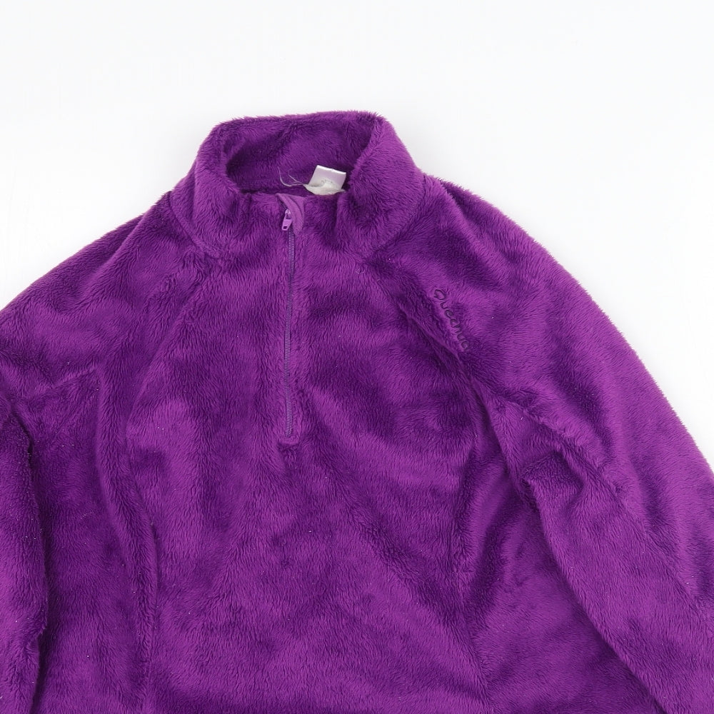 Oxylane Womens Purple   Pullover Sweatshirt Size M