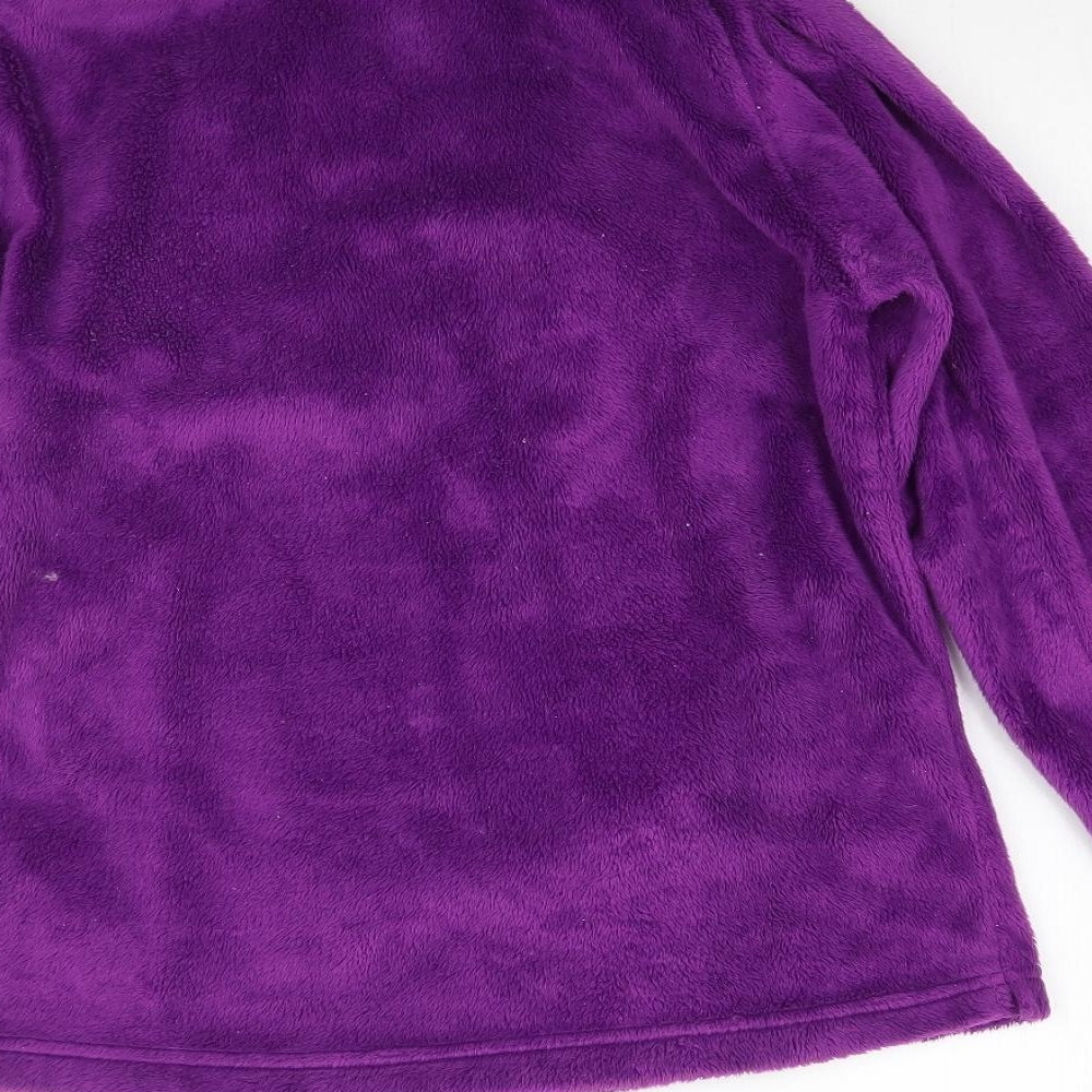 Oxylane Womens Purple   Pullover Sweatshirt Size M