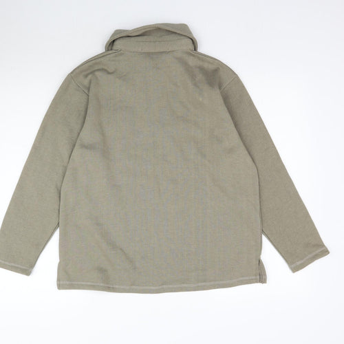 TJ Hughes Womens Green   Pullover Sweatshirt Size XL