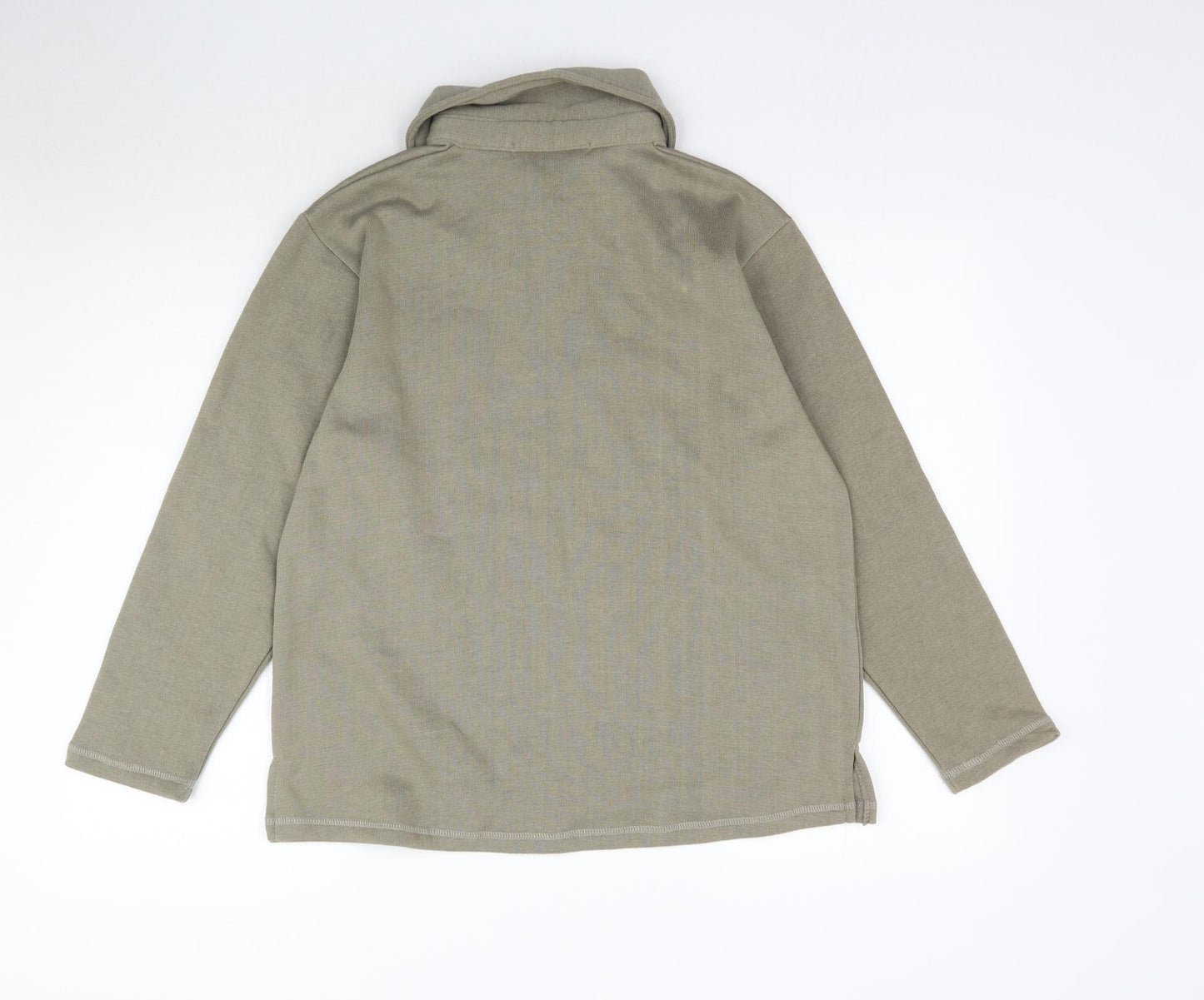 TJ Hughes Womens Green   Pullover Sweatshirt Size XL