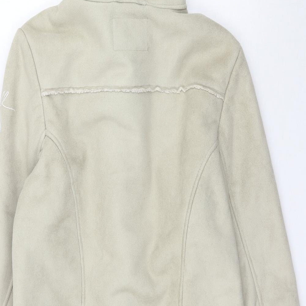 Preworn Womens Green   Overcoat Coat Size L