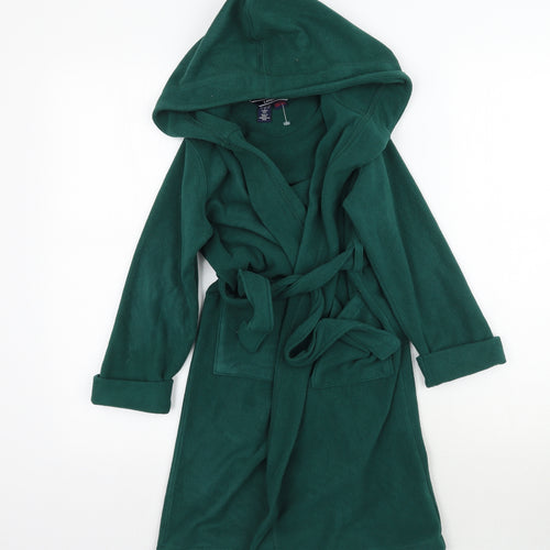 Lands' End Boys Green Solid   Robe Size 4 Years