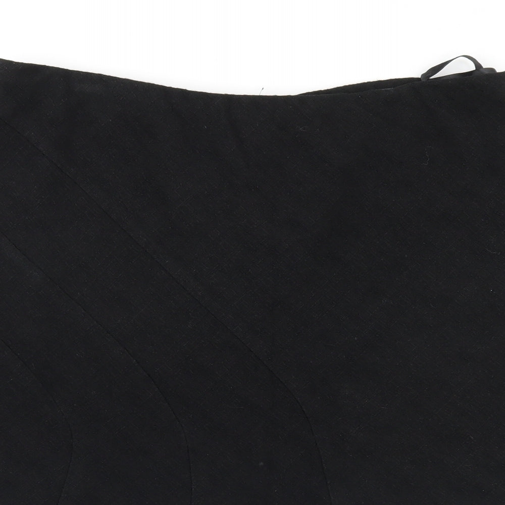 Klass Womens Black   A-Line Skirt Size 18