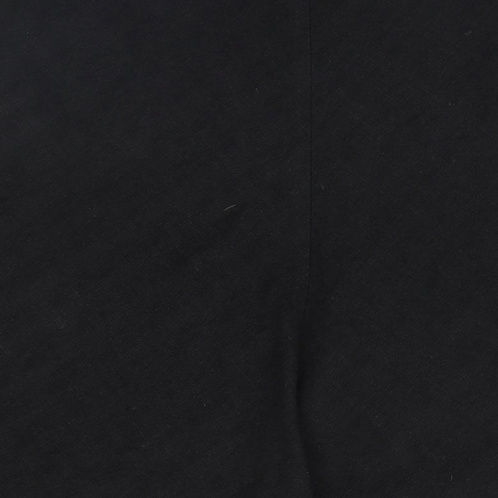Klass Womens Black   A-Line Skirt Size 18