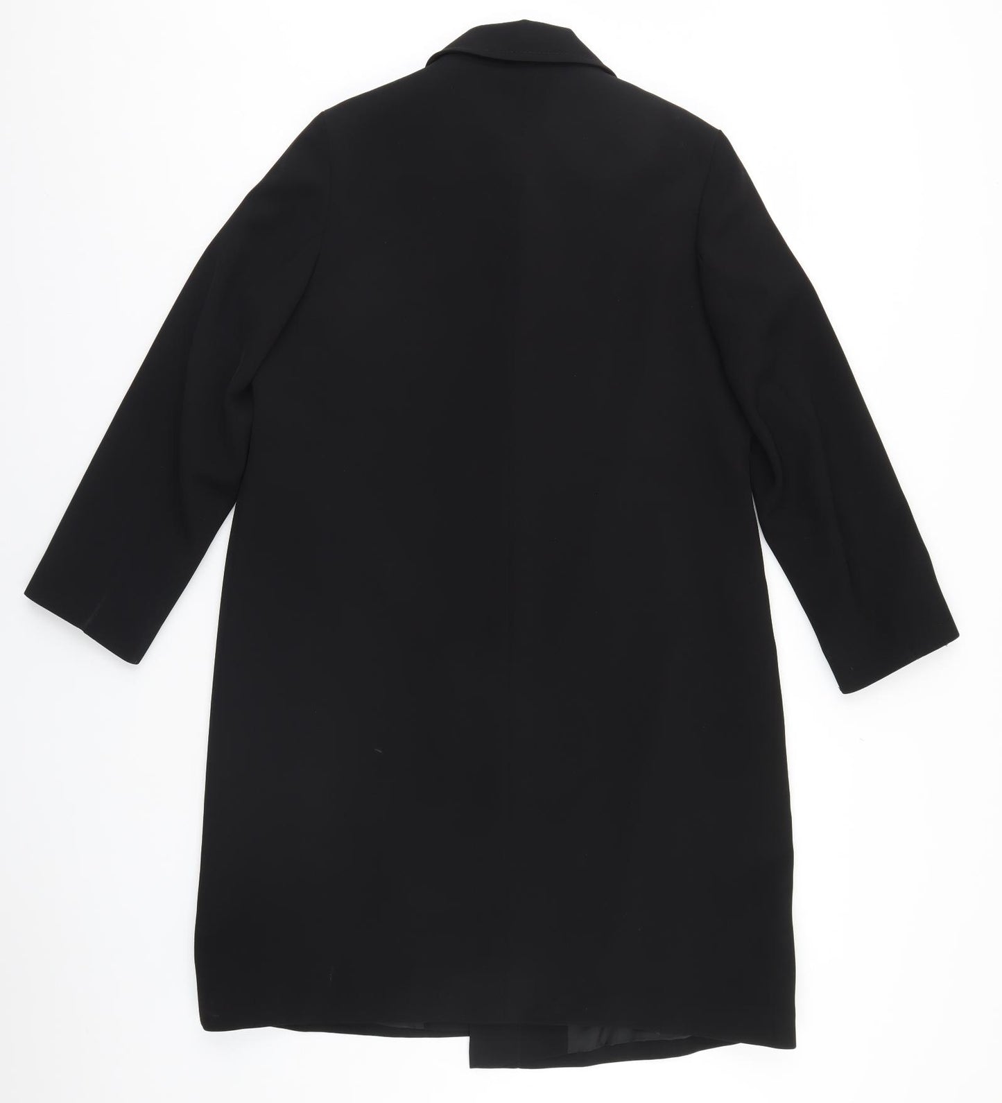 Marks and Spencer Womens Black   Overcoat Coat