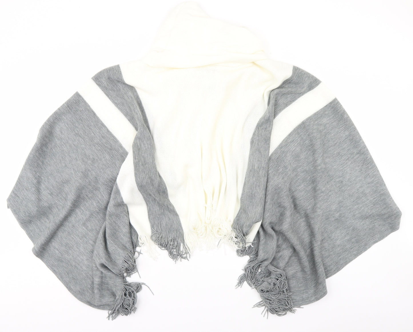 F&F Womens Grey   Overcoat Poncho Size M
