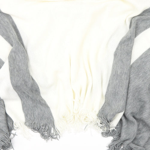 F&F Womens Grey   Overcoat Poncho Size M