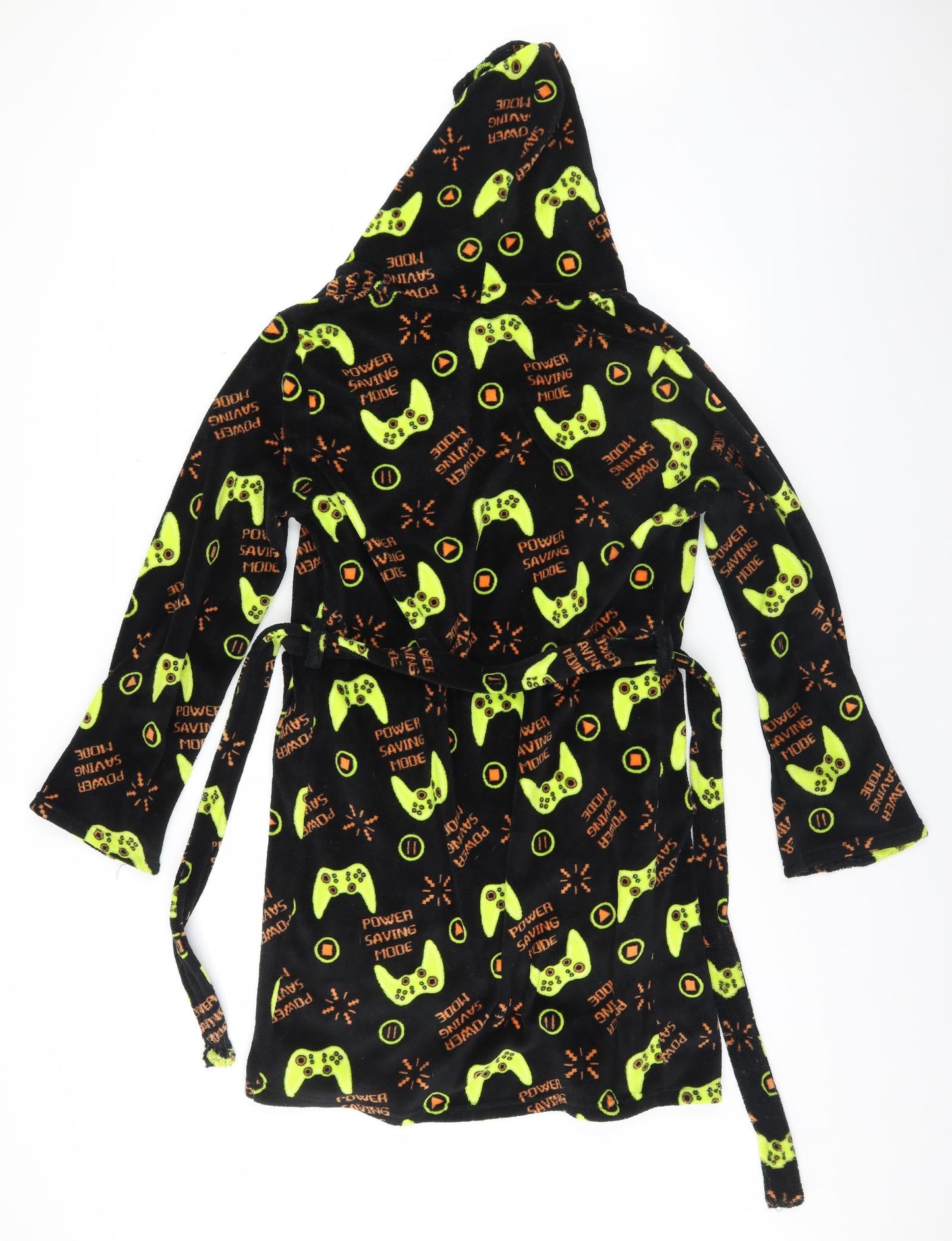 Preworn Boys Black Geometric   Gown Size 14 Years  - Power Saving Mode, Video Games