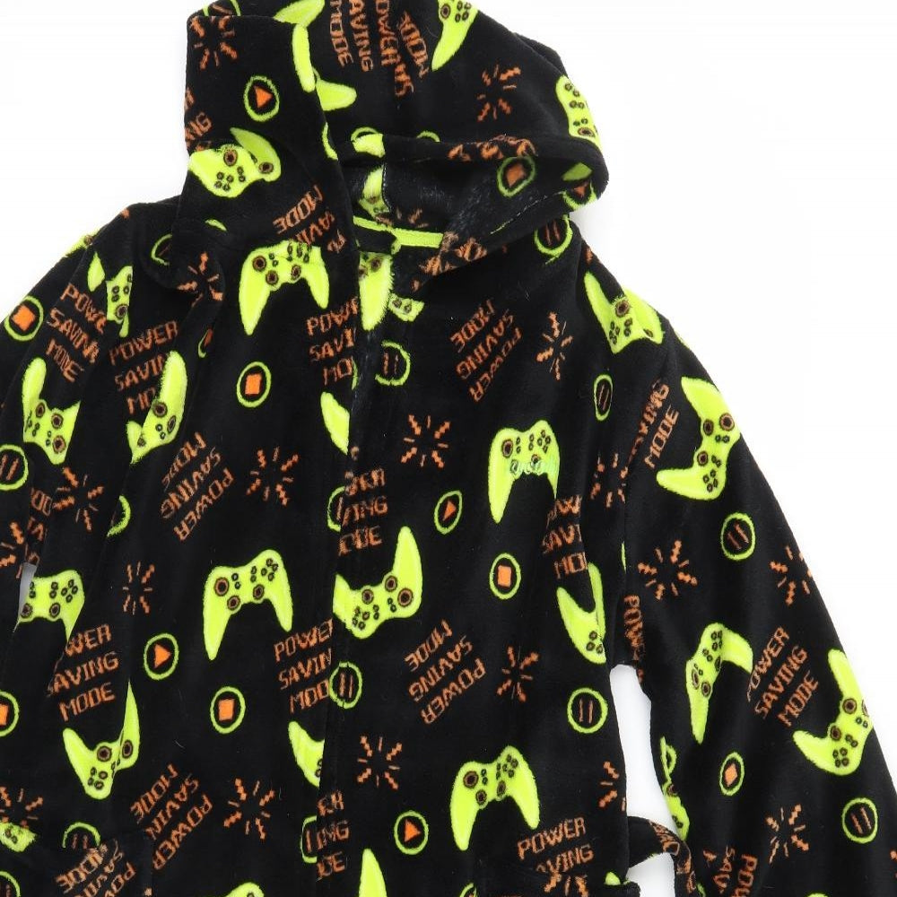 Preworn Boys Black Geometric   Gown Size 14 Years  - Power Saving Mode, Video Games