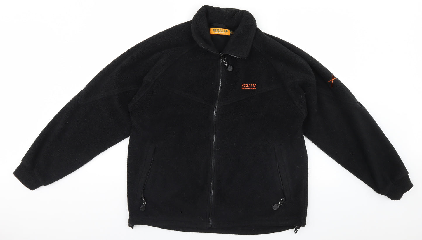 Regatta Mens Black   Motorcycle Jacket Jacket Size S