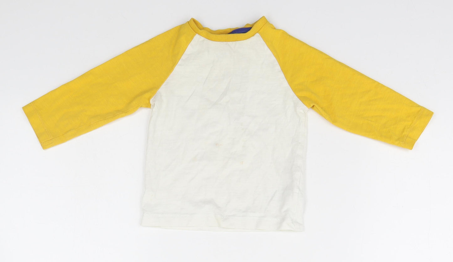NEXT Baby White   Basic T-Shirt Size 9-12 Months
