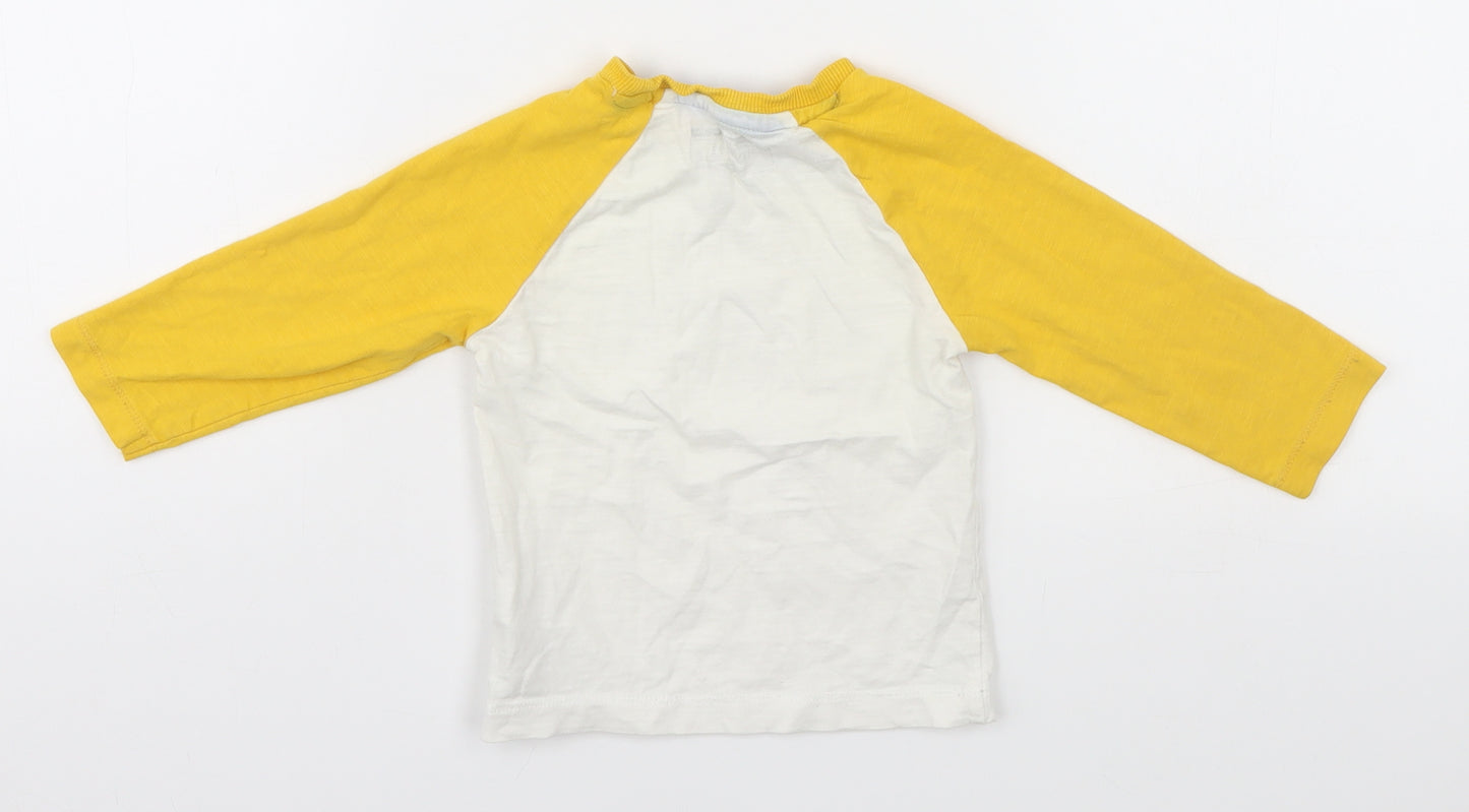 NEXT Baby White   Basic T-Shirt Size 9-12 Months