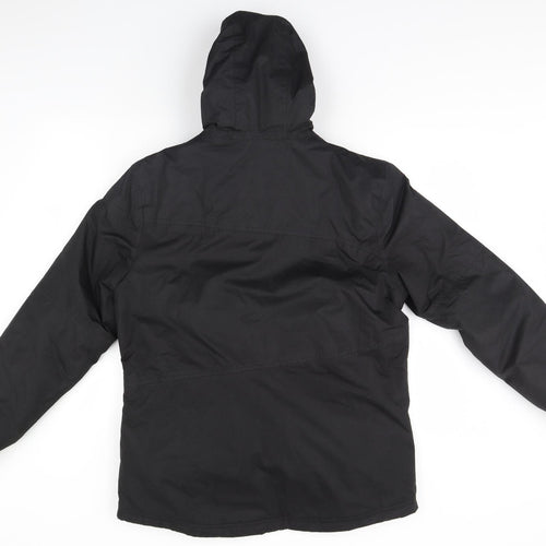 Campri Womens Black   Rain Coat Coat Size 14