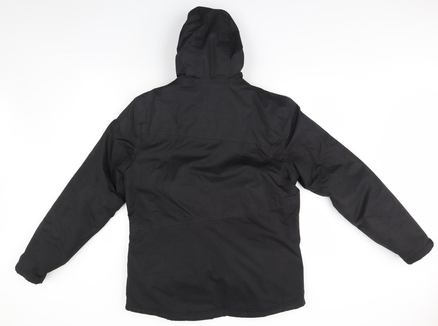 Campri Womens Black   Rain Coat Coat Size 14
