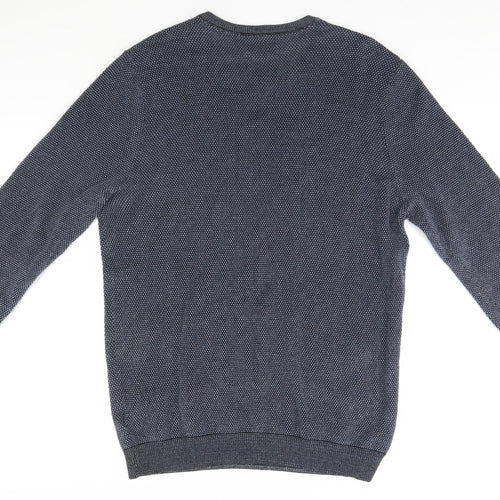 Marks and Spencer Mens Blue   Pullover Jumper Size M