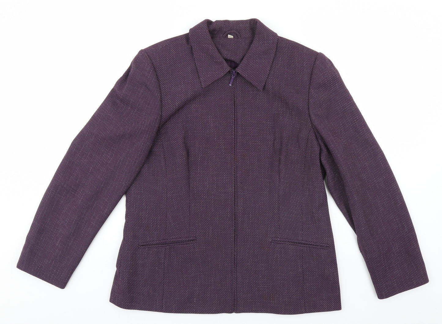 EWM Womens Blue   Overcoat Jacket Size 14