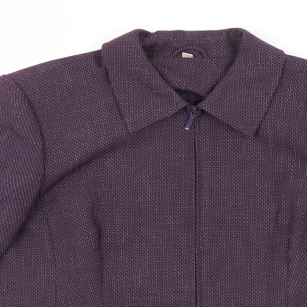 EWM Womens Blue   Overcoat Jacket Size 14