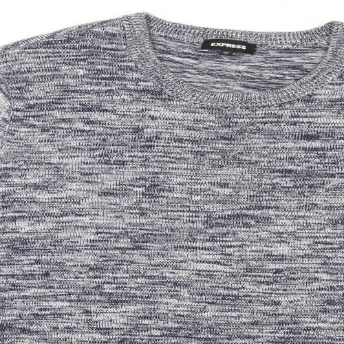 Express Mens Blue   Pullover Jumper Size XL
