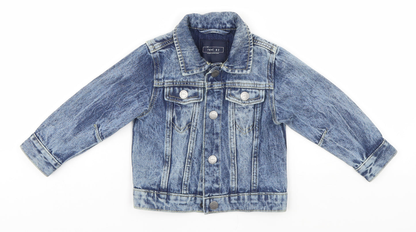 NEXT Baby Blue   Basic Jacket Jacket Size 18-24 Months