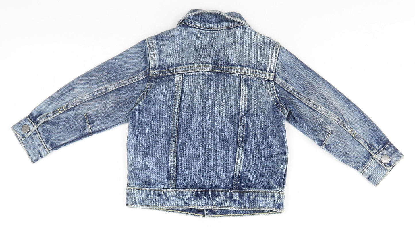 NEXT Baby Blue   Basic Jacket Jacket Size 18-24 Months