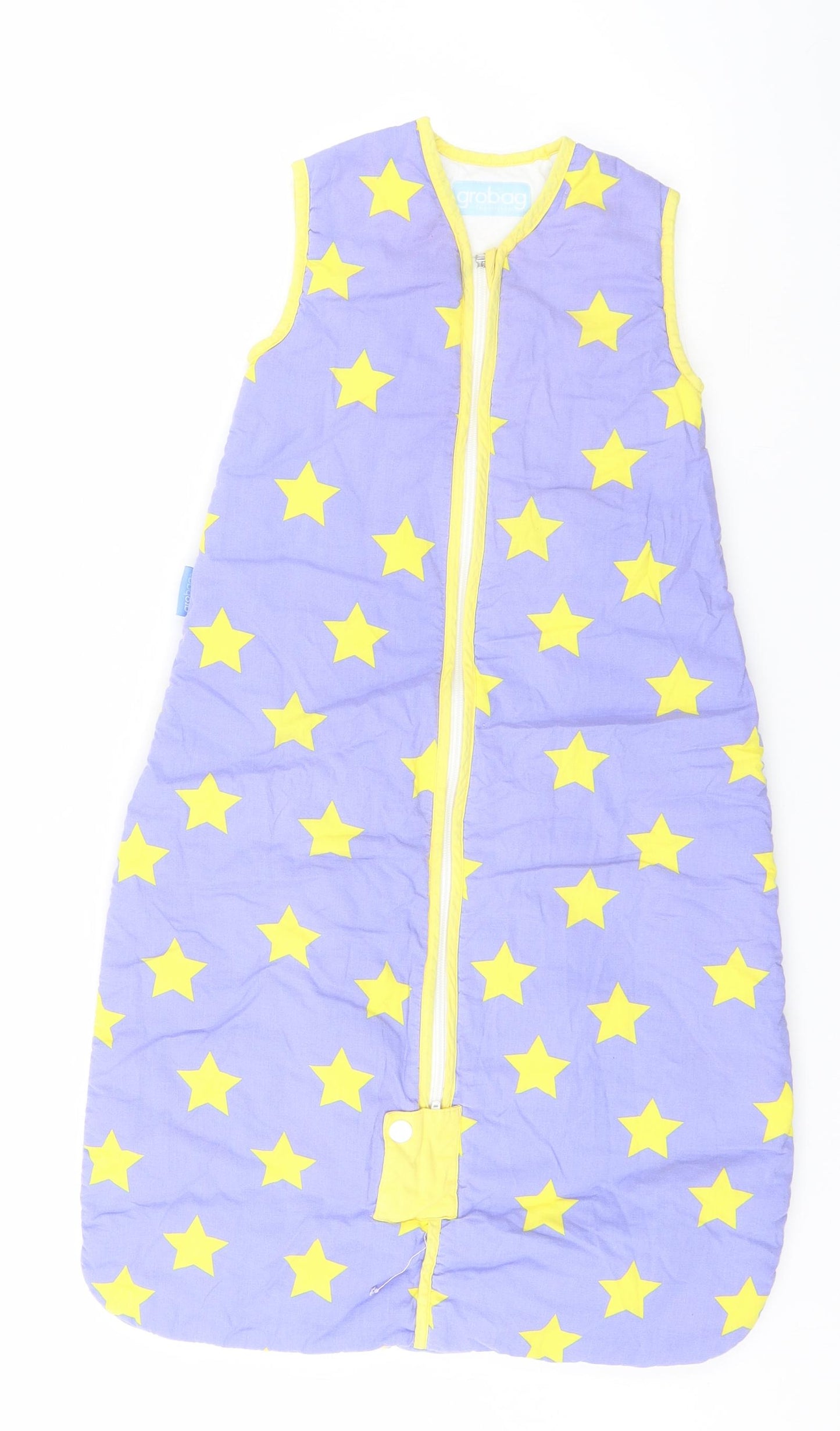 Grobag Baby Blue Geometric  Babygrow One-Piece Size 6-9 Months