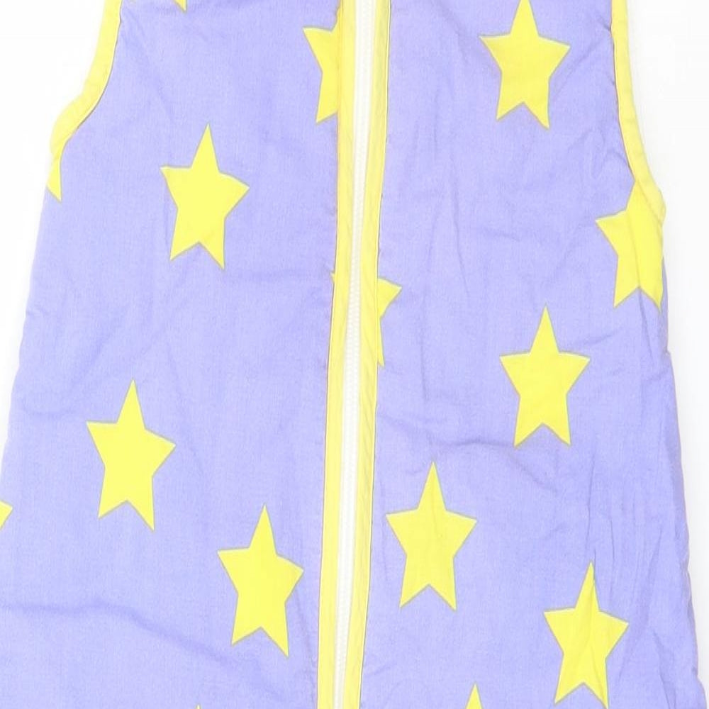 Grobag Baby Blue Geometric  Babygrow One-Piece Size 6-9 Months