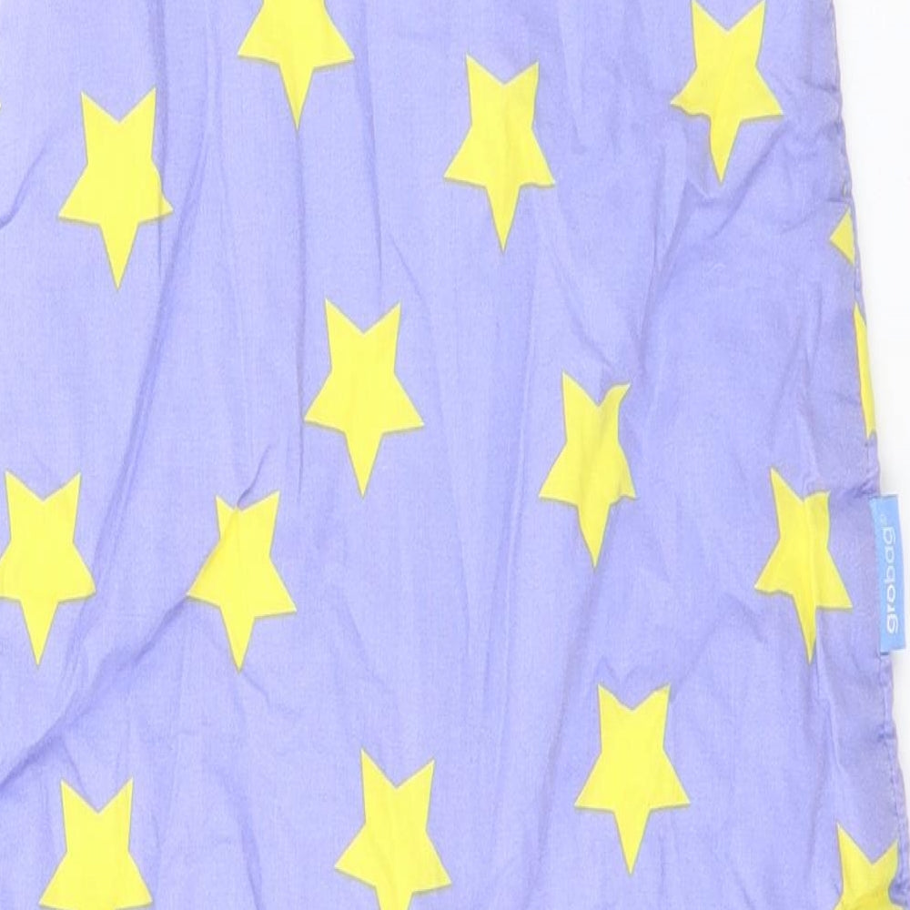 Grobag Baby Blue Geometric  Babygrow One-Piece Size 6-9 Months