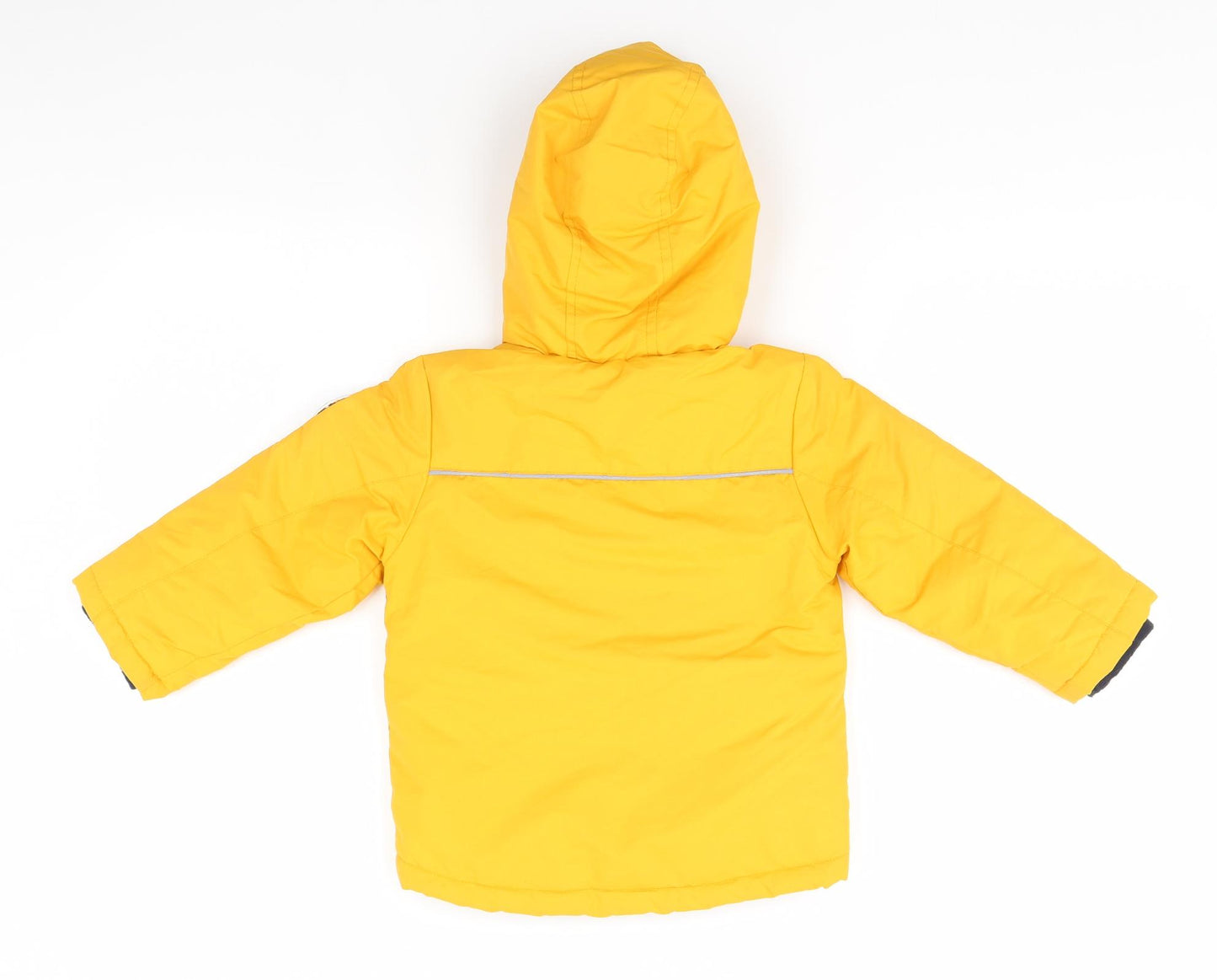 Matalan Baby Orange   Rain Coat Jacket Size 18-24 Months  - Dinosaurs