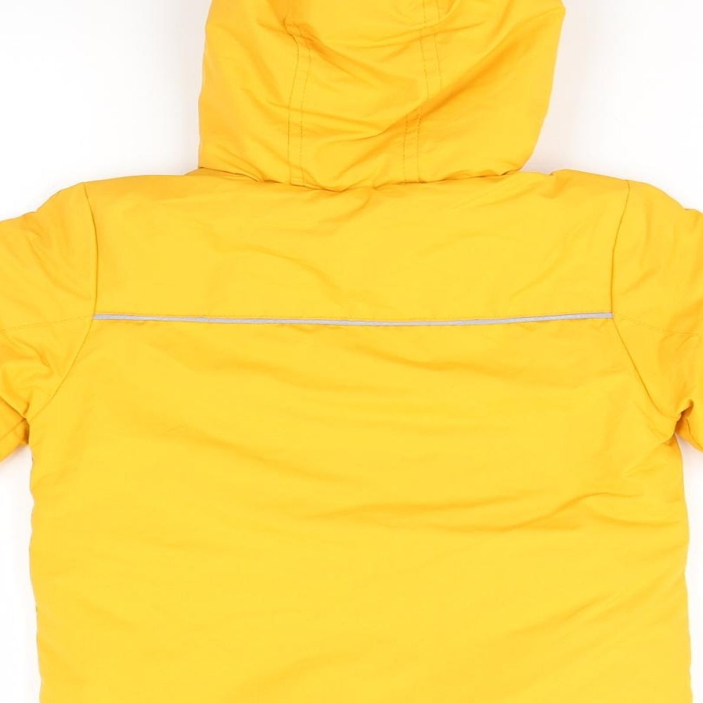 Matalan Baby Orange   Rain Coat Jacket Size 18-24 Months  - Dinosaurs
