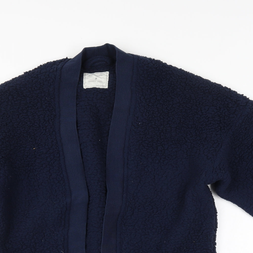 M&S Womens Blue   Cardigan Jumper Size S