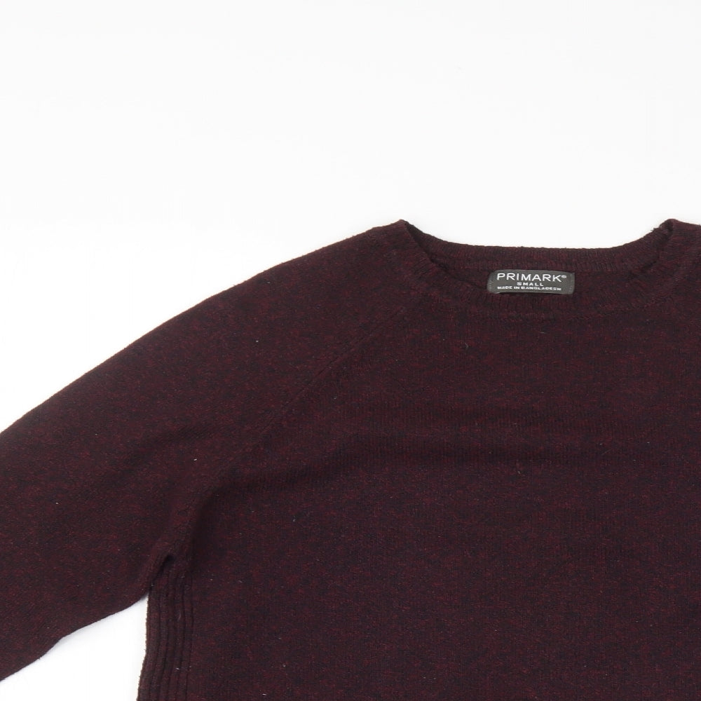 Primark Mens Purple   Pullover Jumper Size S