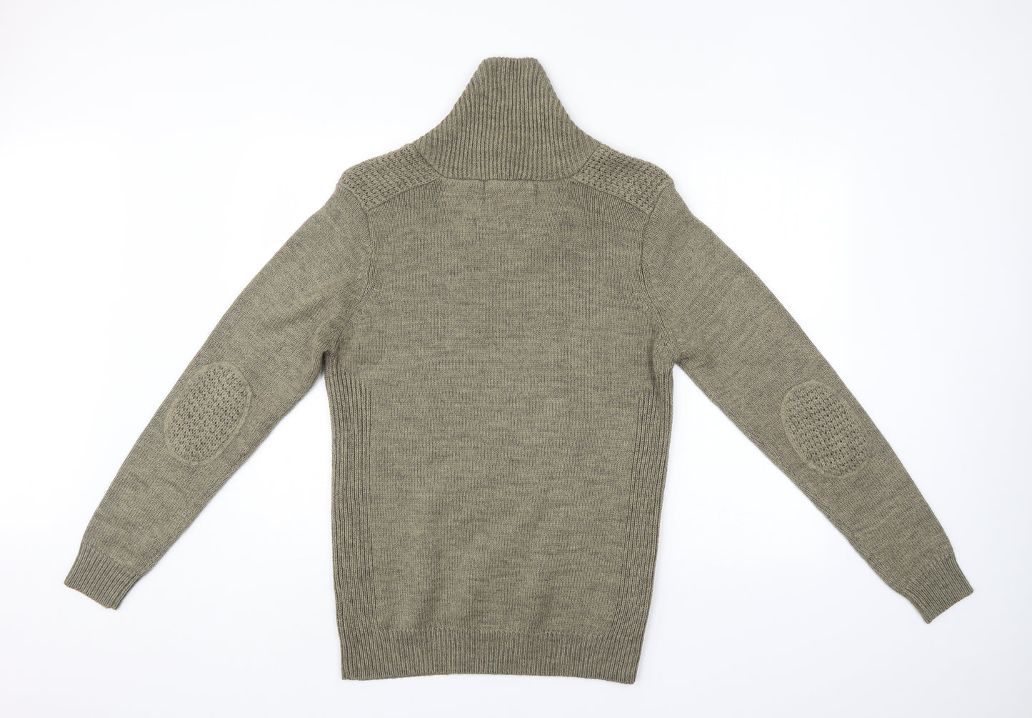 Twisted Soul Mens Beige   Pullover Jumper Size M